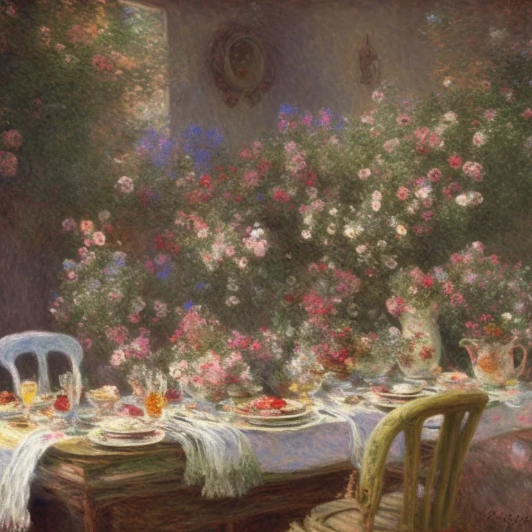 "The Brunch Club" by Monet