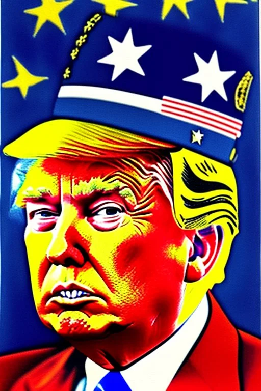 Donald Trump as painted by Picasso