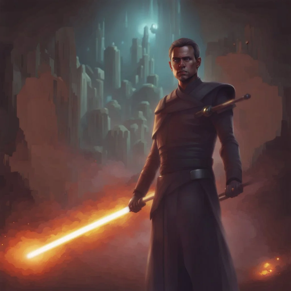 star wars bald male corellian jedi pilot wearing black and gunmetal grey old republic armored robes with gold trim, alone, battle-ready Jedi Master defending a ruined ancient city surrounded by golden light, centered head and shoulders portrait, hyperdetailed, dynamic lighting, hyperdetailed background, 8k resolution, volumetric lighting, light skin, fully symmetric details