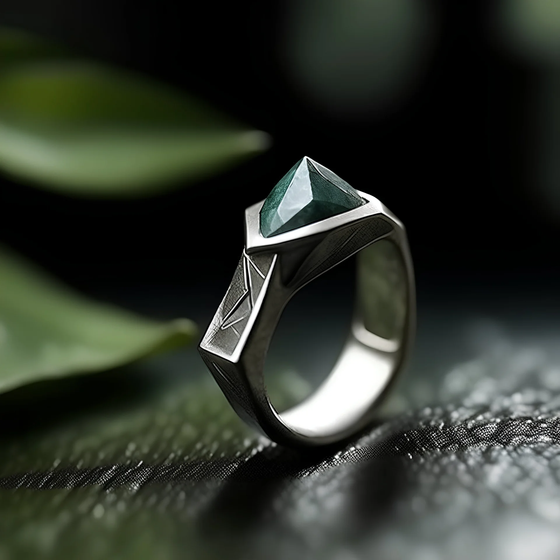 Island Girl Art - Natural Stone Ring - Green Aventurine | Atrium 916 -  Sacramento.Shop