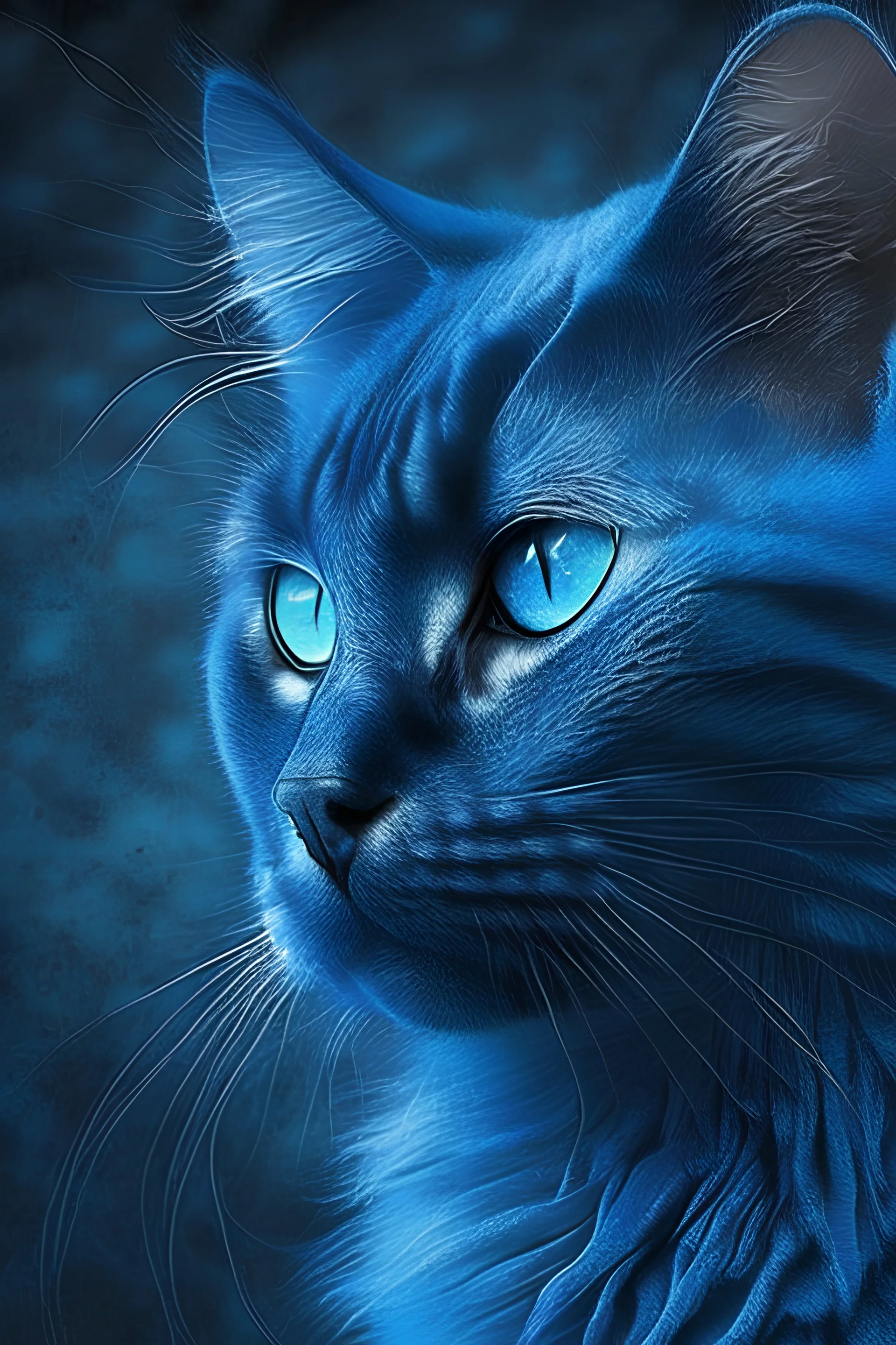 Blue cat