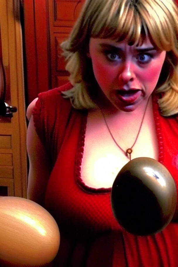 Scarlett has the biggest knob you've ever seen.