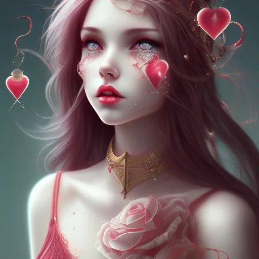 girl bleeding heart