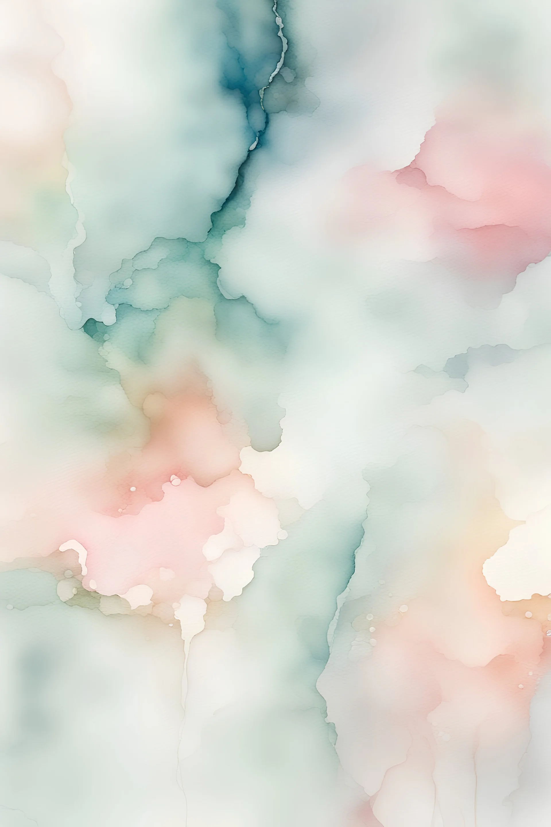 Abstract watercolor, alcohol ink background, pale, light colors with very little drips of silver