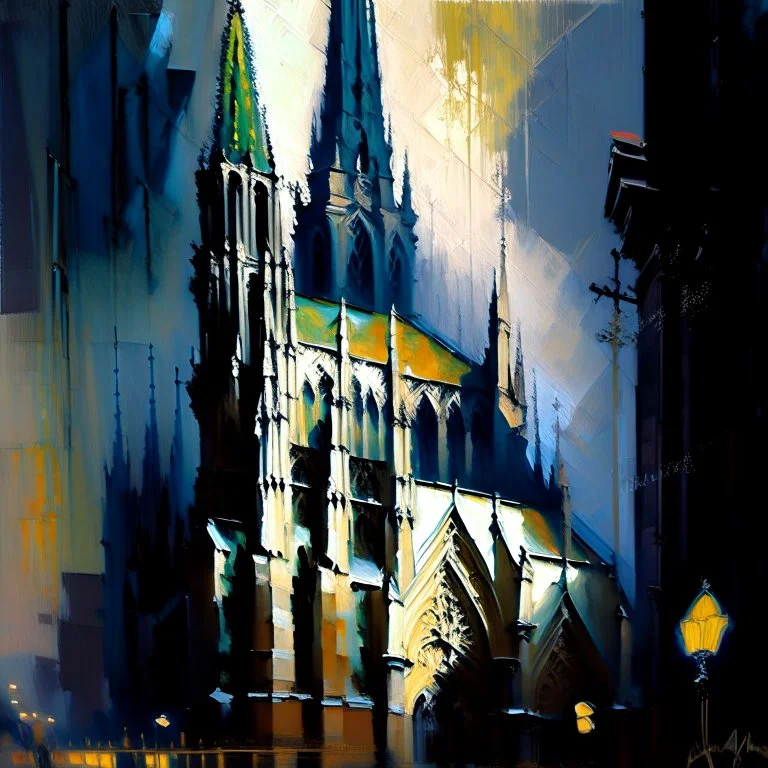 painting cathedral