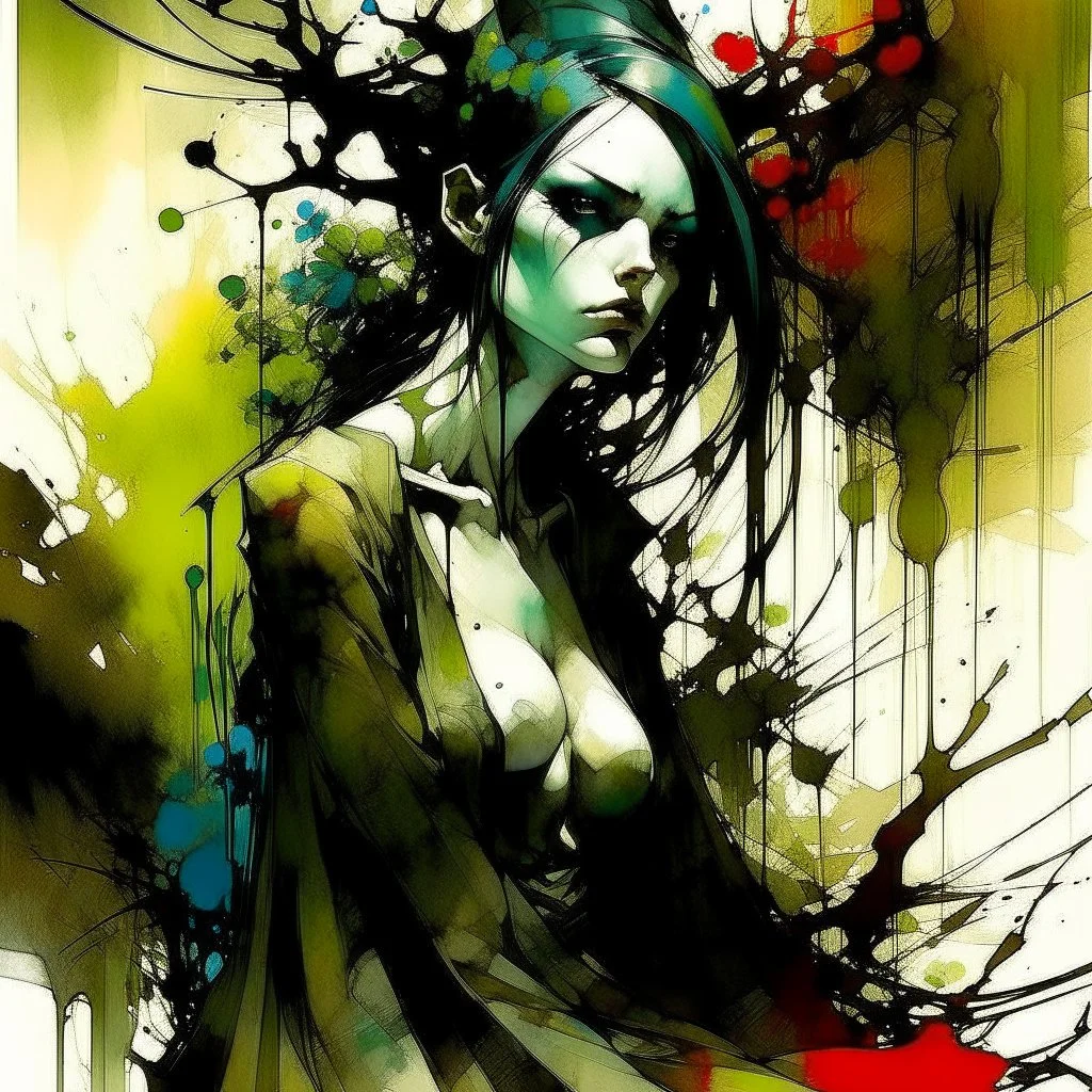 woman / Surrealism. / Alex Maleev