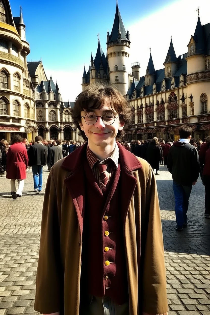 harry potter in disney land