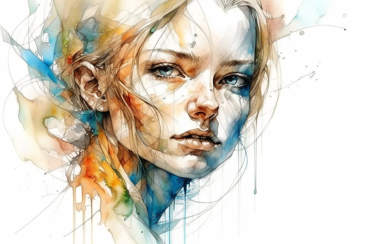 ity sketch, watercolor, white background, vibrancy of watercolor wash, highly detailed, with sharp focus and smooth transitions. Carne Griffiths, Wadim Kashim, Carl Larsson, Pascal Blanche, golden ratio, masterpiece, trend on CGSociety and Artstation, bottomless, impressive, something that does not even exist, textures, iridescent scales and luminescent, impressive beauty, pure perfection, divine presence, unforgettable beauty, impressive, impressive, volumetric light, auras, rays, reflections o