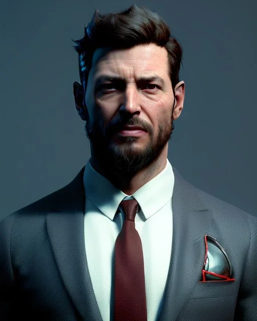 Portrait, hybrid character, original Elmo muppet head, man body, human arms and hands, Shirt and tie, concept art, smooth, unreal engine 5, god lights, ray tracing, RTX, lumen lighting, ultra detail, volumetric lighting, 3d, finely drawn, high definition, 4k.