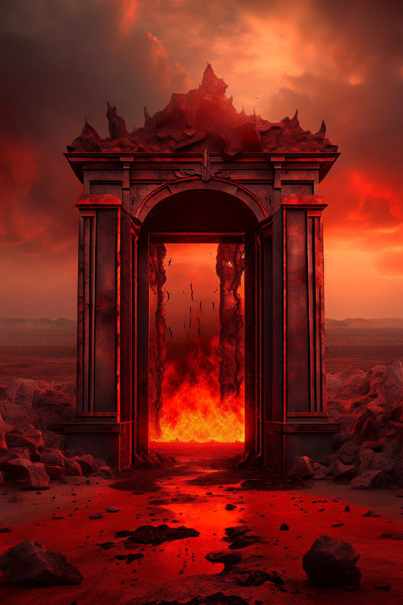 The gate to hell