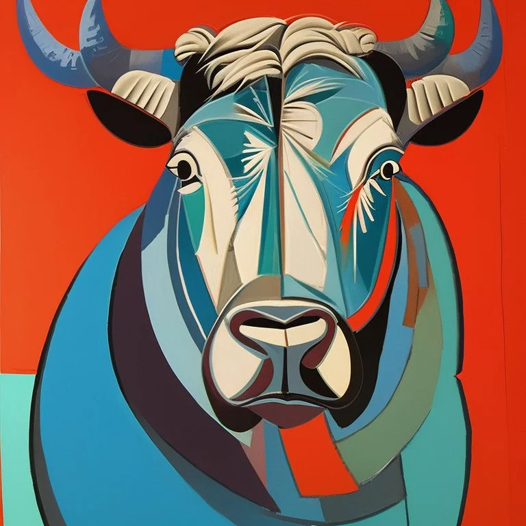 picasso style bull