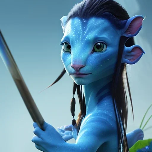 pandora Avatar filmi bağlamında "makyajlı bebek