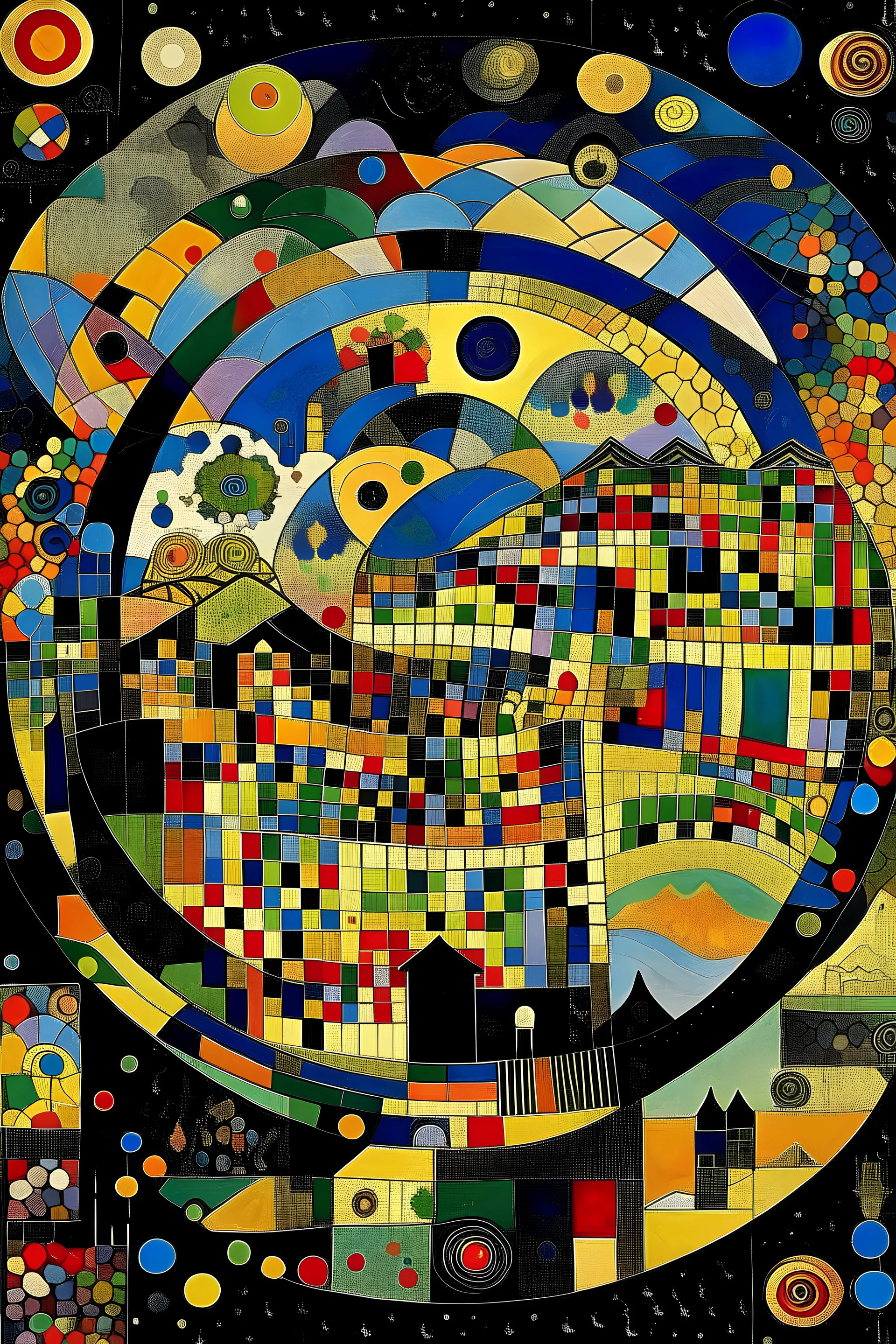 mosaique by Kandinsky