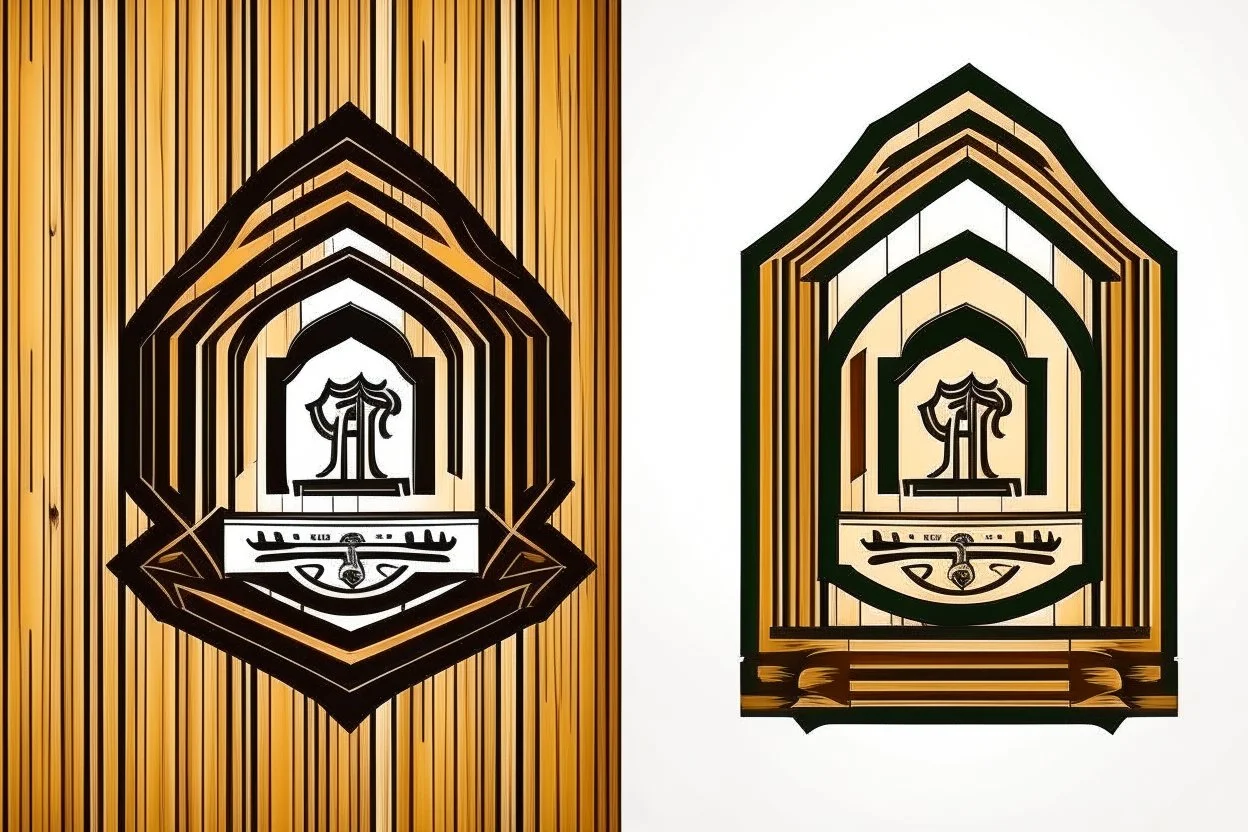 logo design for wooden gates making business