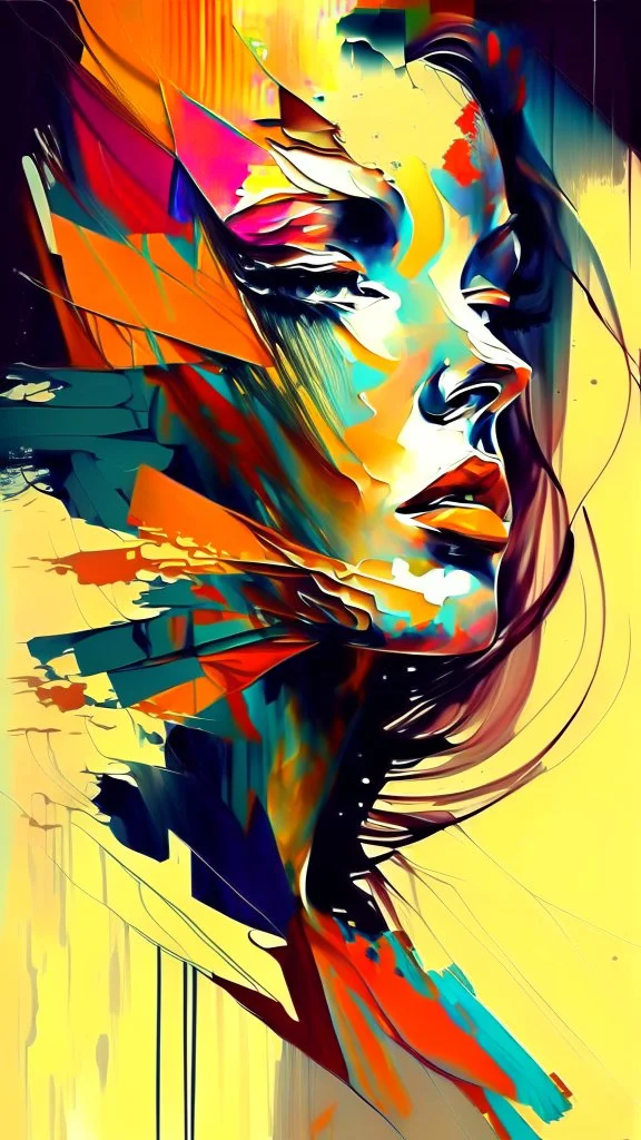 abstract art women