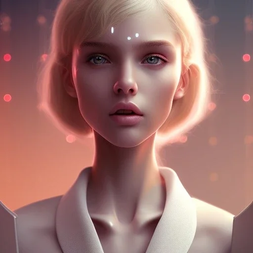 Beautiful latin girl, blonde Hair, green Eyes, holding Sniper, wearing a white trench coat, Standing in Spaceship command Room, masterpiece, expert, insanely detailed, 4k resolution, cute big circular reflective eyes, cinematic smooth, intricate detail , soft smooth lighting, soft pastel colors, Eyes slightly Glowing