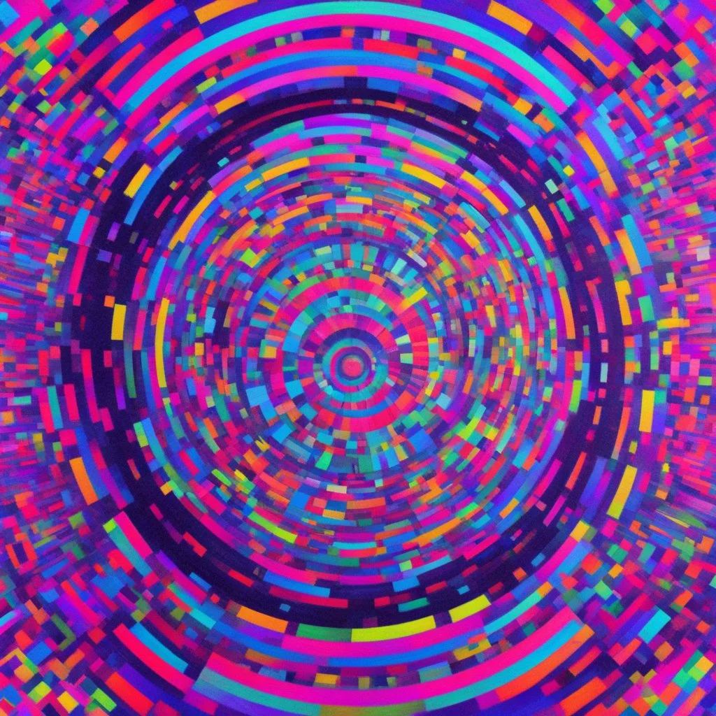 psychedelic tape infinite loop dance