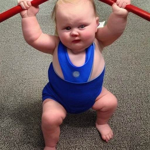 Worlds strongest baby