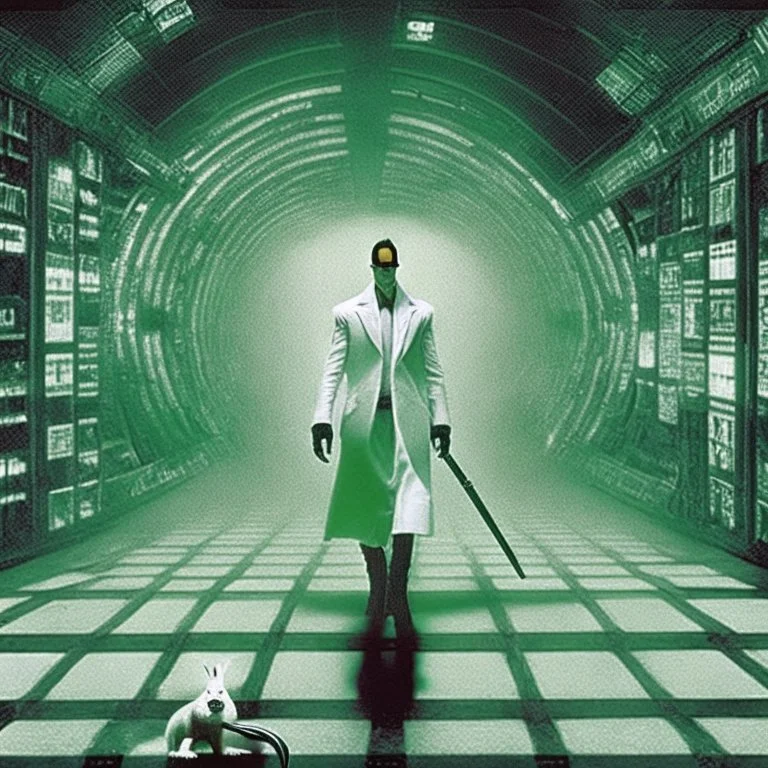 follow the white rabbit terminal, on the matrix movie