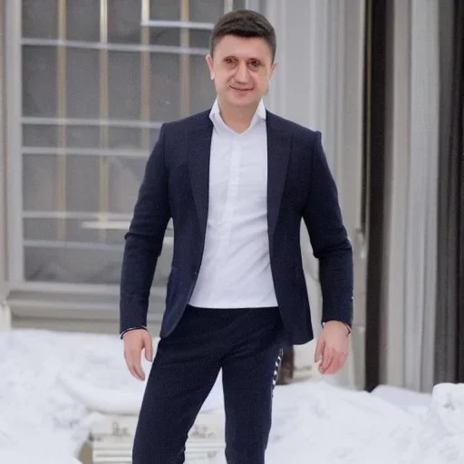 Volodymyr Zelensky wearing hot pants