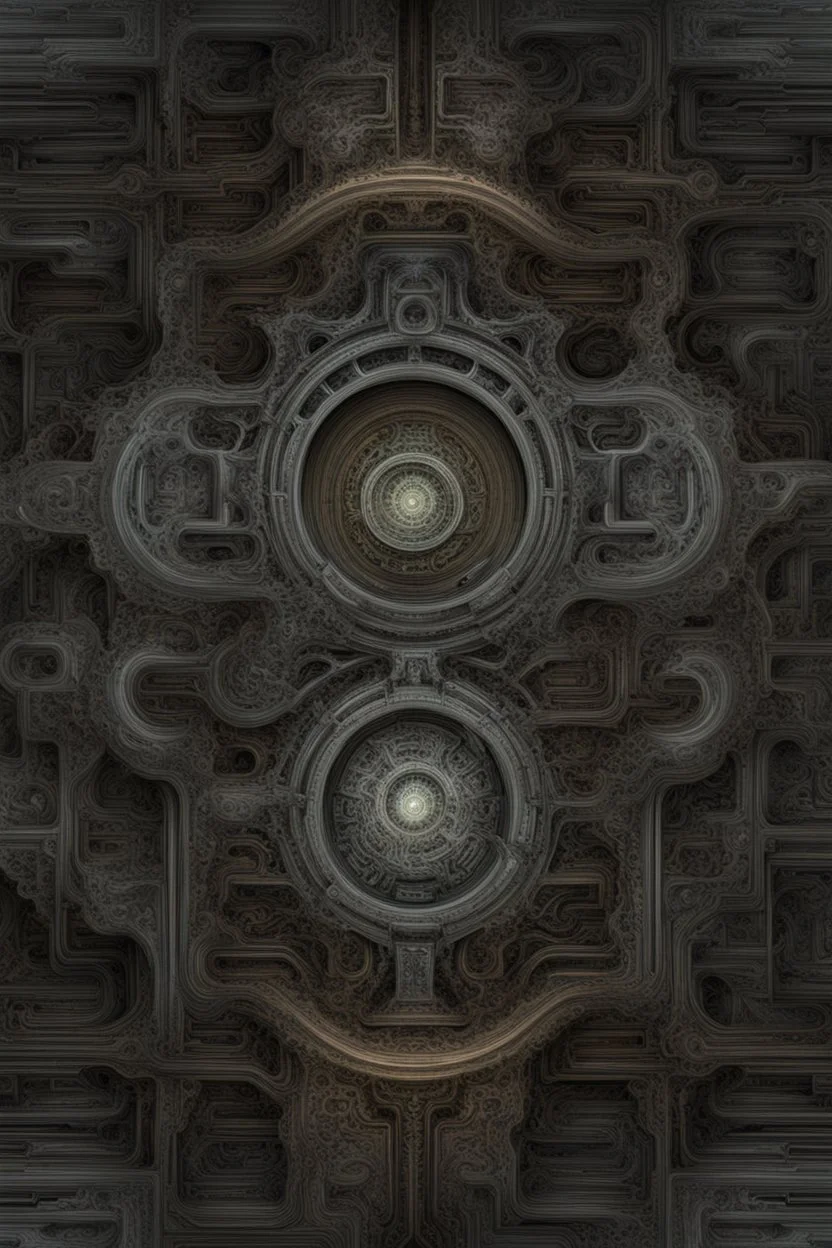 The ghost in the machine; fractal art