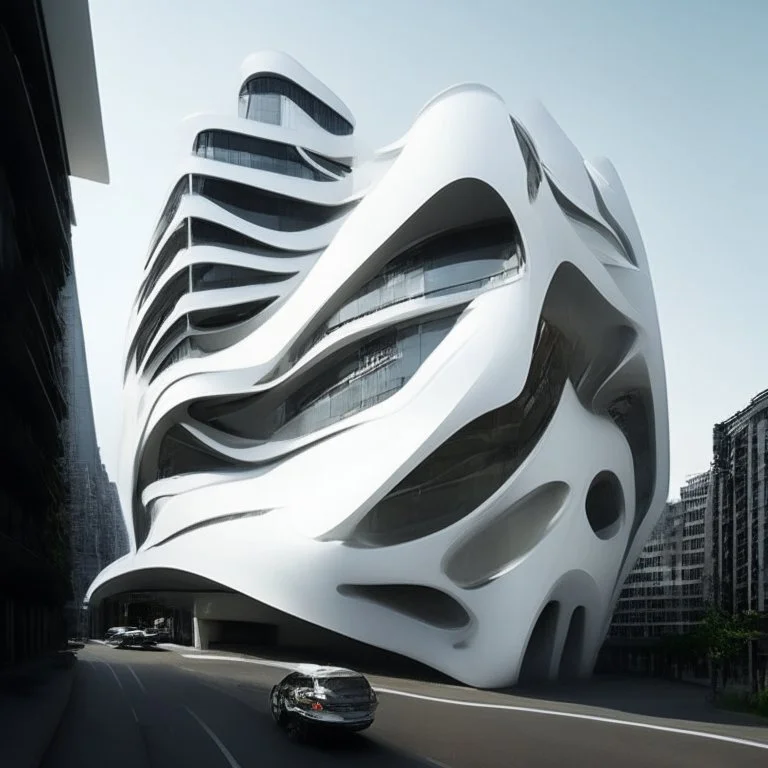 Edificio de apartamento Zaha Hadid arquitectura