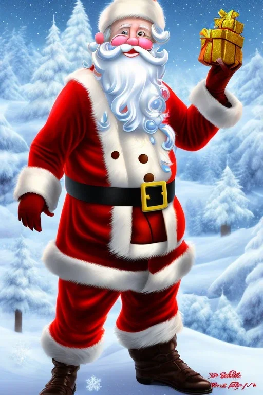 santa claus, real, rudolf