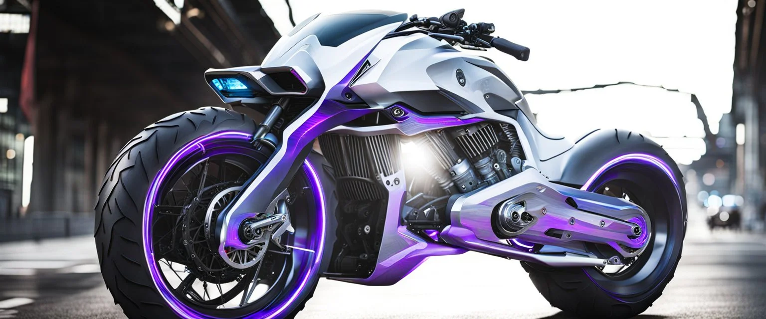 futuristic monster bike