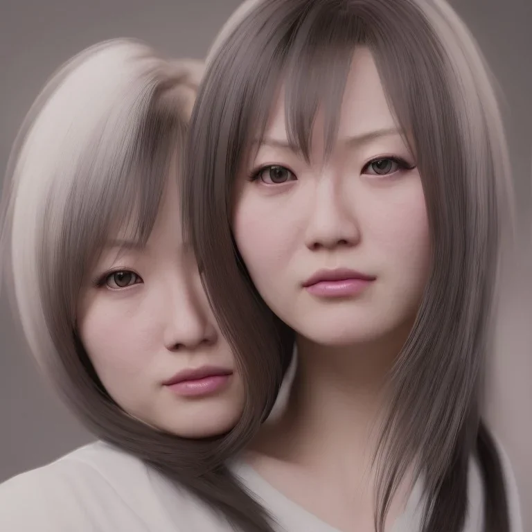 portrait only hitomi tanaka, 8k, highly realistic, octane render,