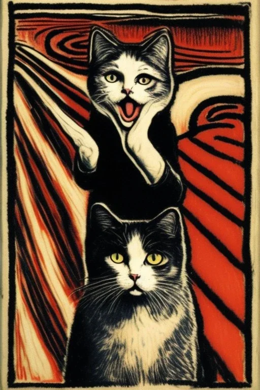 Katze Edvard Munch Der Schrei