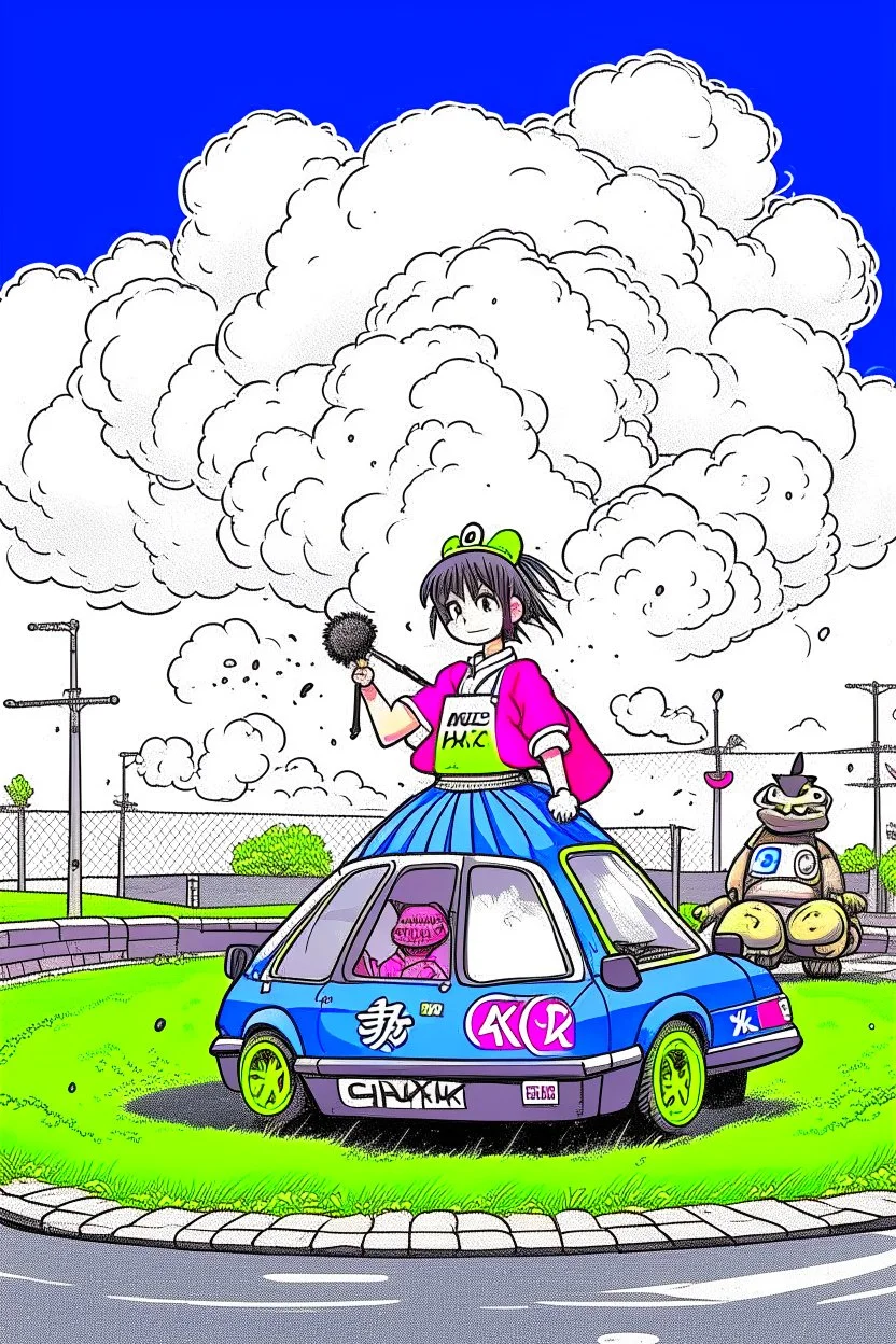 restyle image in studio ghibli style, keep all details
