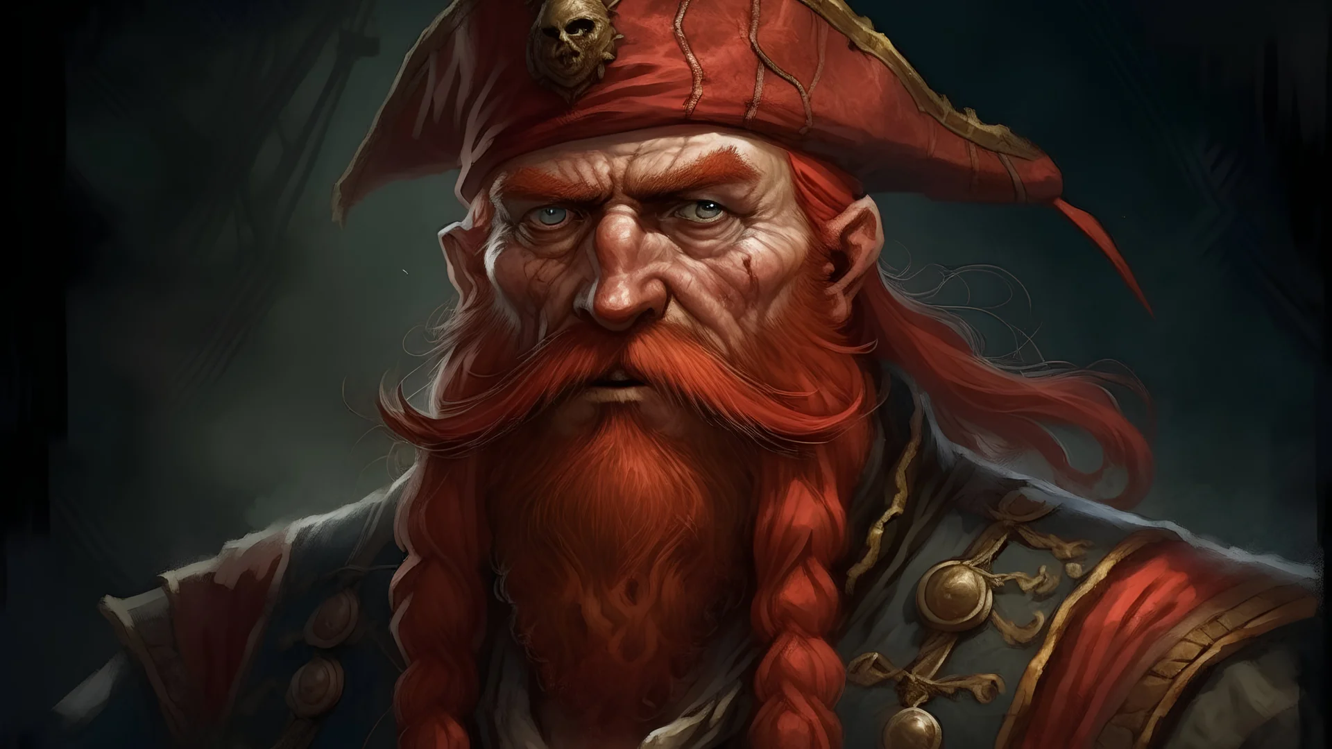 Barbarossa the Red-bearded Pirate