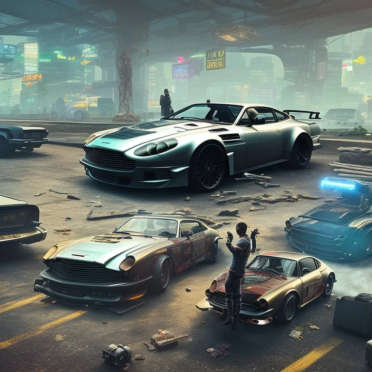 cyberpunk 2077 version of aston martin DBS