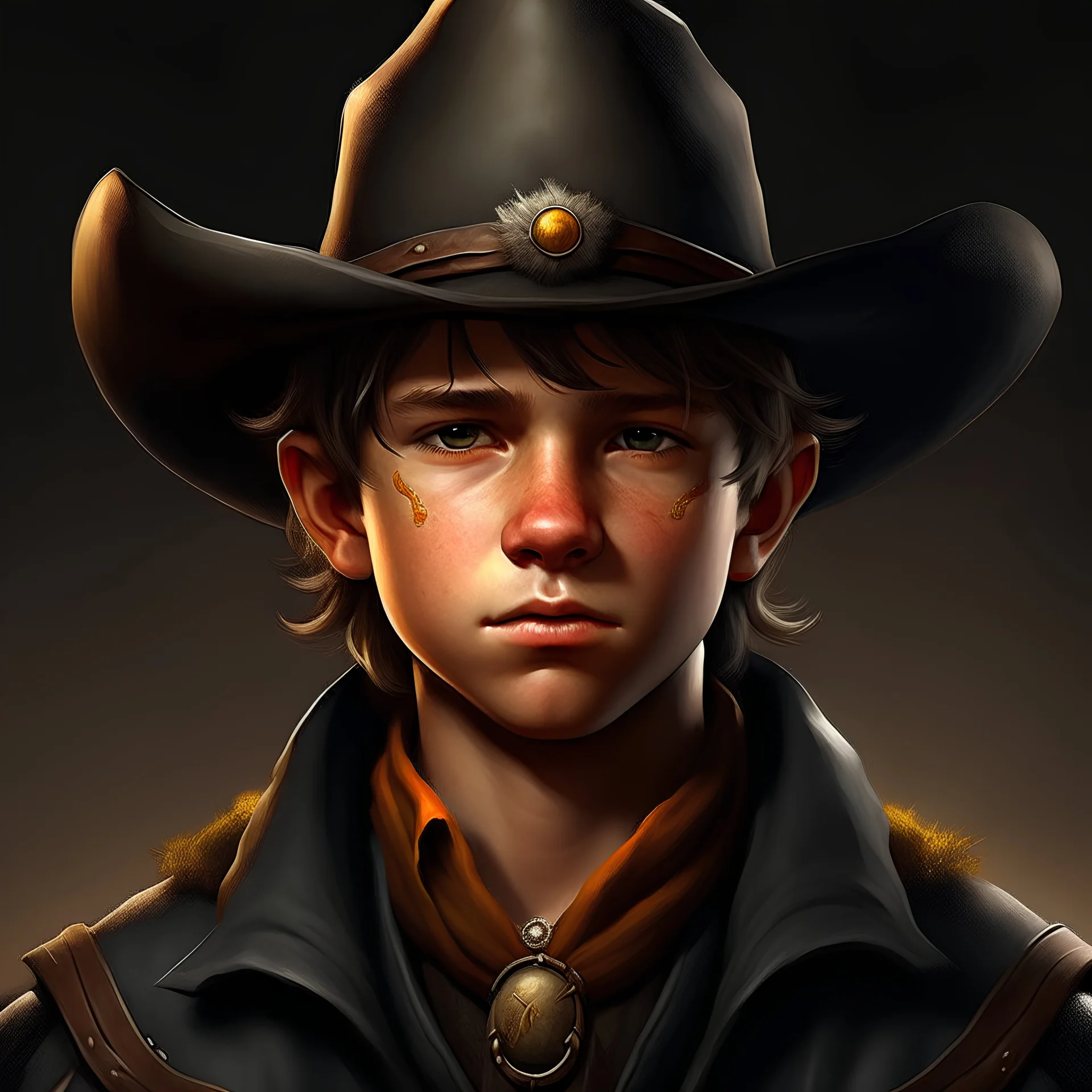 wild west young grimdark realistic