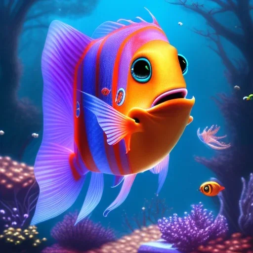 Cute Fish, Wearing make up avatar pandora