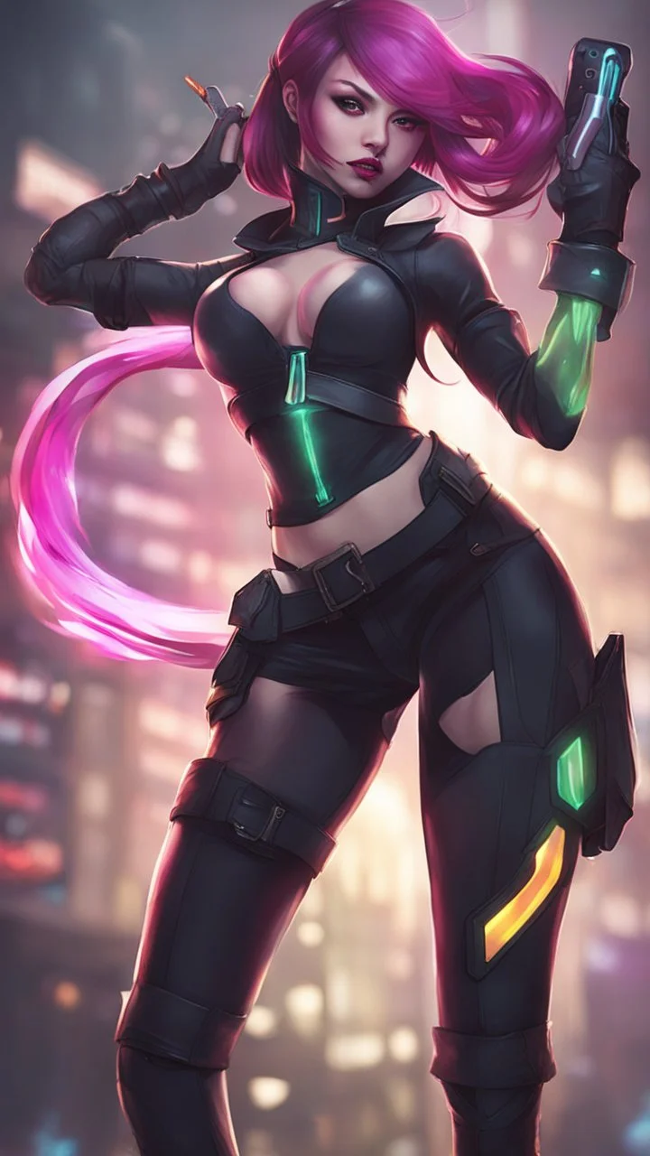 Kai sa from league of legends hot cyberpunk