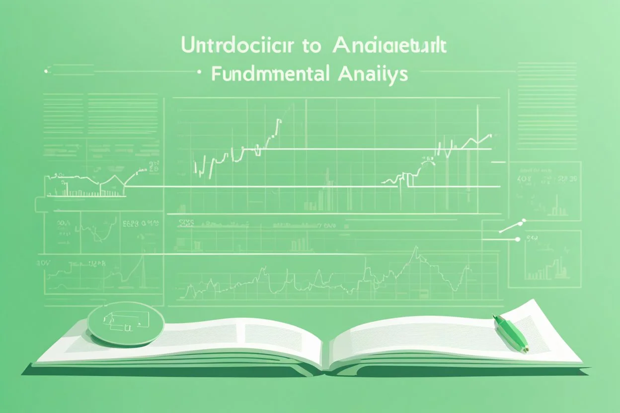 Introduction to Fundamental Analysis, flat light green style