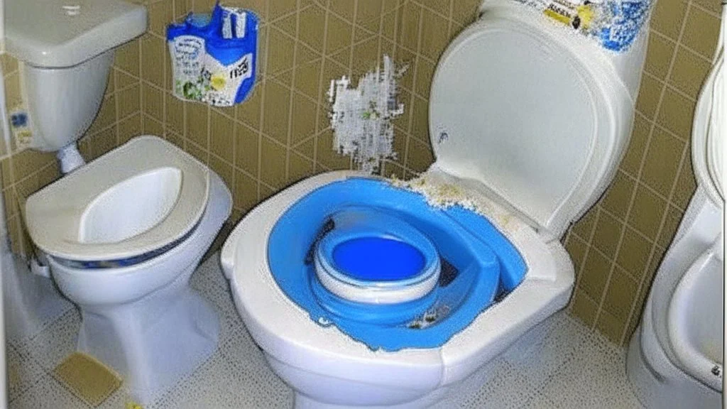 toilet overflowing because clogged