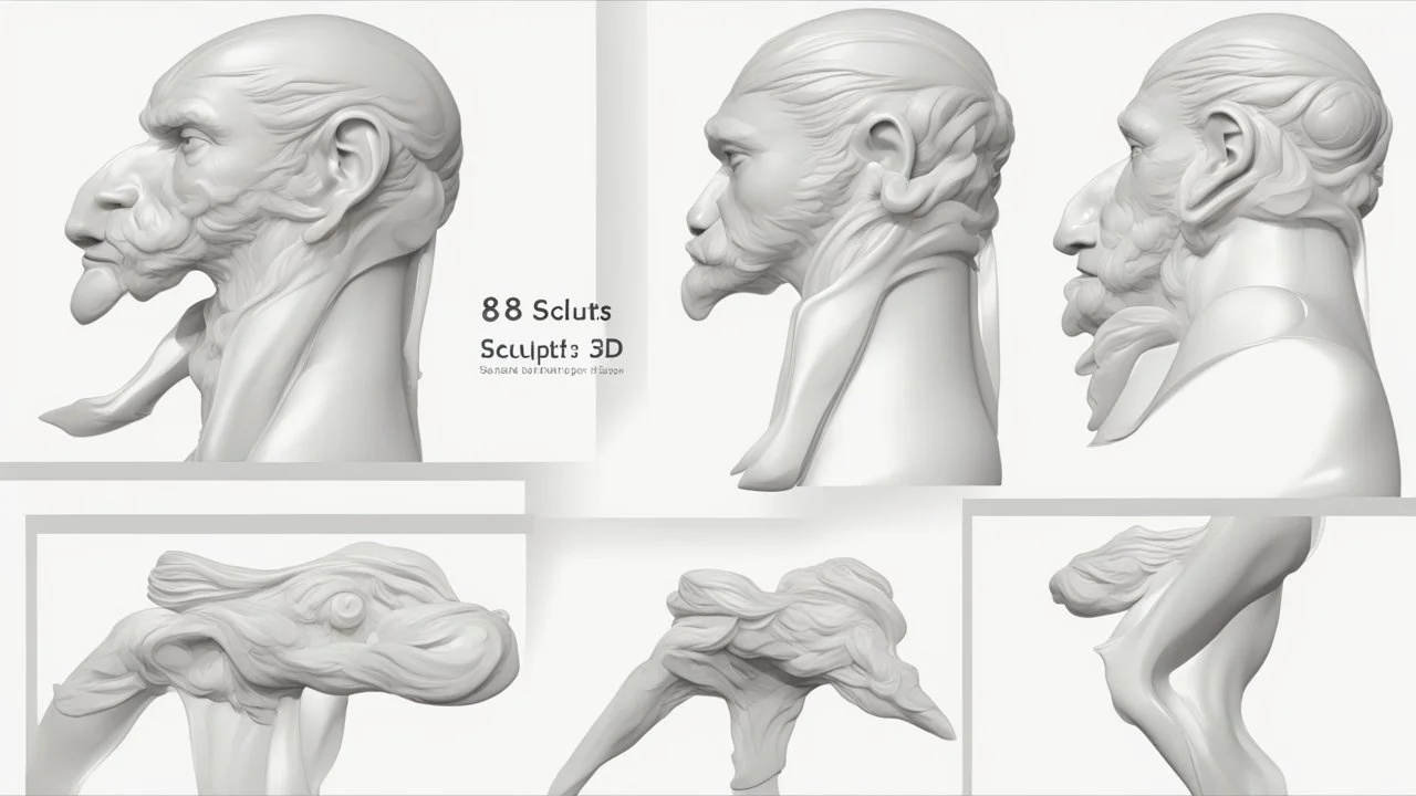 8 sculpt 3D