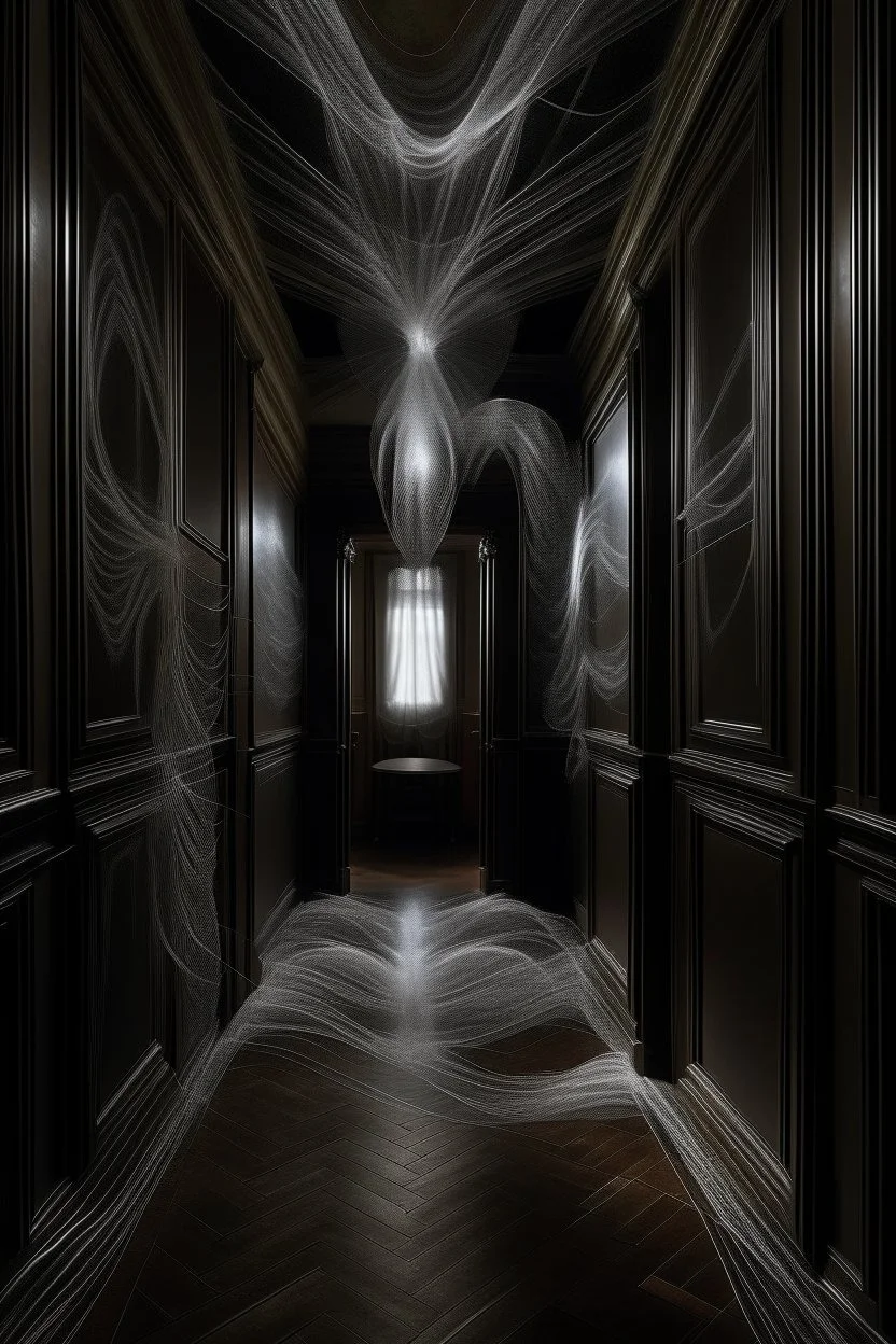 spectral whispers weaving through the corridors of perception