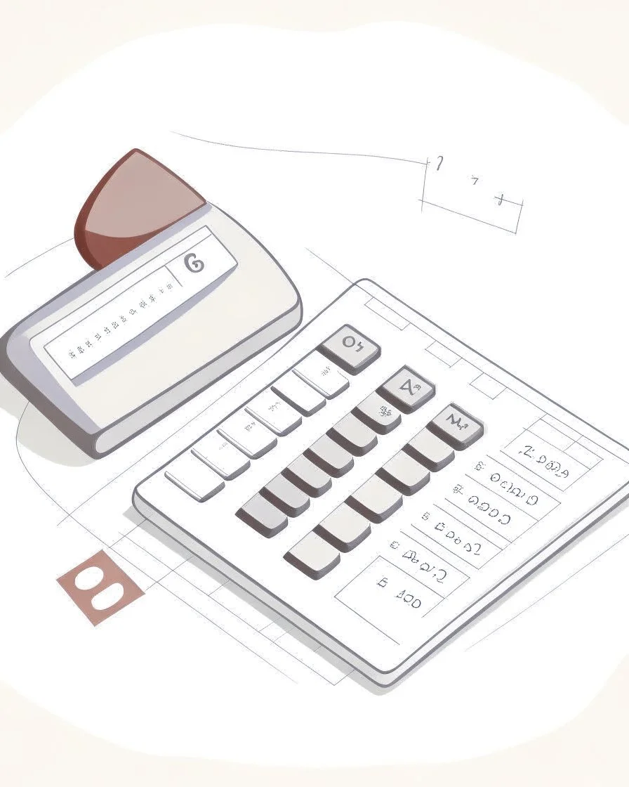 An illustration of a real-life word problem that requires algebraic thinking, such as calculating the cost of a shopping spree with discounts and sales taxes.