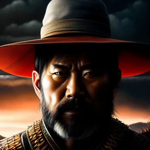 Ultra detailed fullbody Portrait in oil on canvas of Ghost Of Tsushima scenery,intense stare,extremely detailed digital painting, extremely detailed face,crystal clear Big eyes, mystical colors ,perfectly centered image, perfect composition, rim light, beautiful lighting,masterpiece,8k, stunning scene, raytracing, anatomically correct, in the style of robert e howard and Ken Kelley and Ohrai Noriyoshi and Simon Bisley and tomzj1