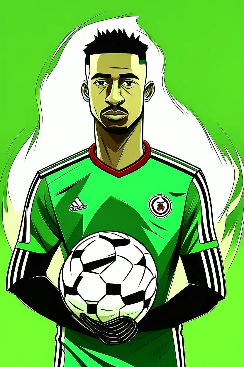 Andre Onana Footballer ,cartoon 2d