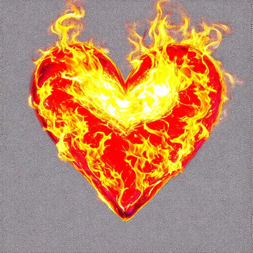 heart on fire