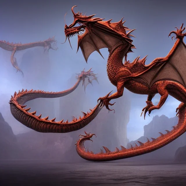 diaphonous dragon made of the four elements, 8k resolution, 3D octane render, intricate, sharp, crisp, digital art, detailed matte, volumetric lighting George Grie, Anne Dittman, Anne Stokes, Lisa Parker, Selina French, greg rutowski