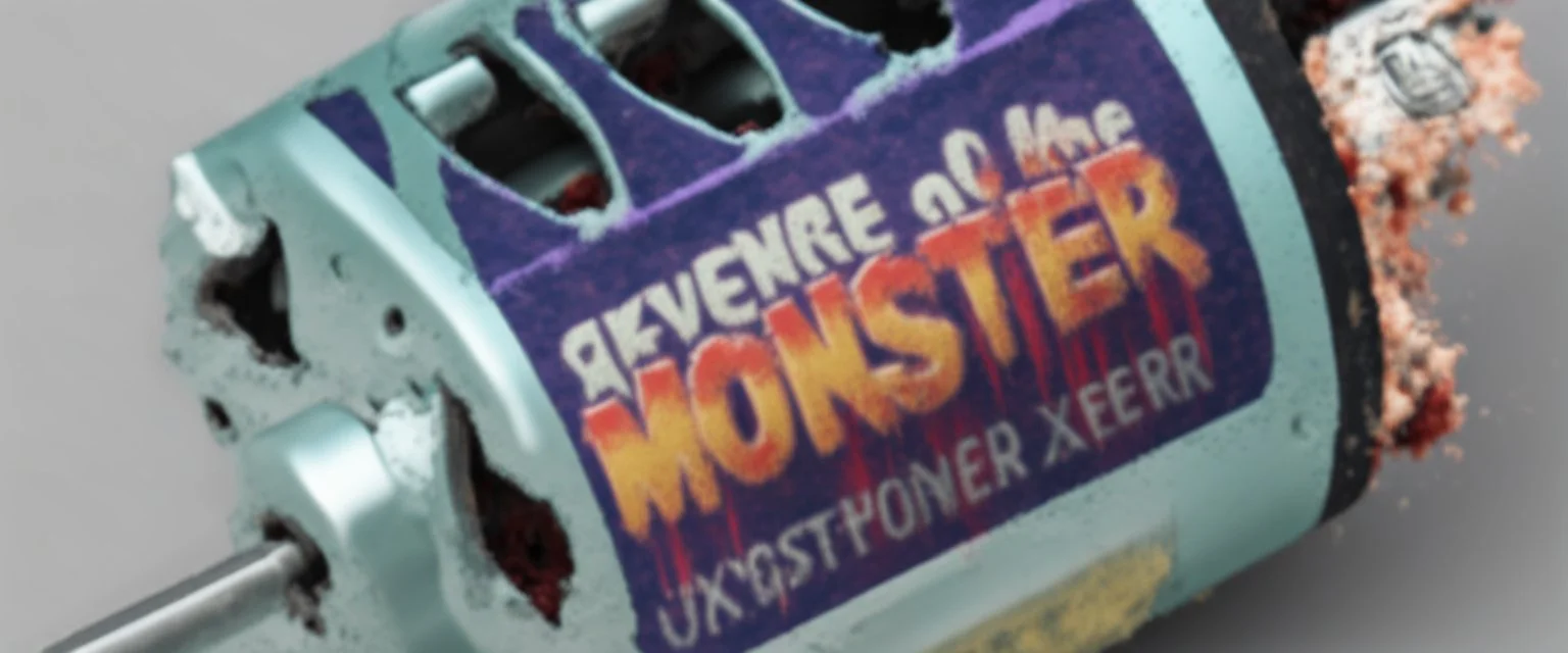 monster more angry and more 90s style, angry fast, extreme, wild, so so angry, red and purple background with 90s style slashes, 45 degree angle, ferce,