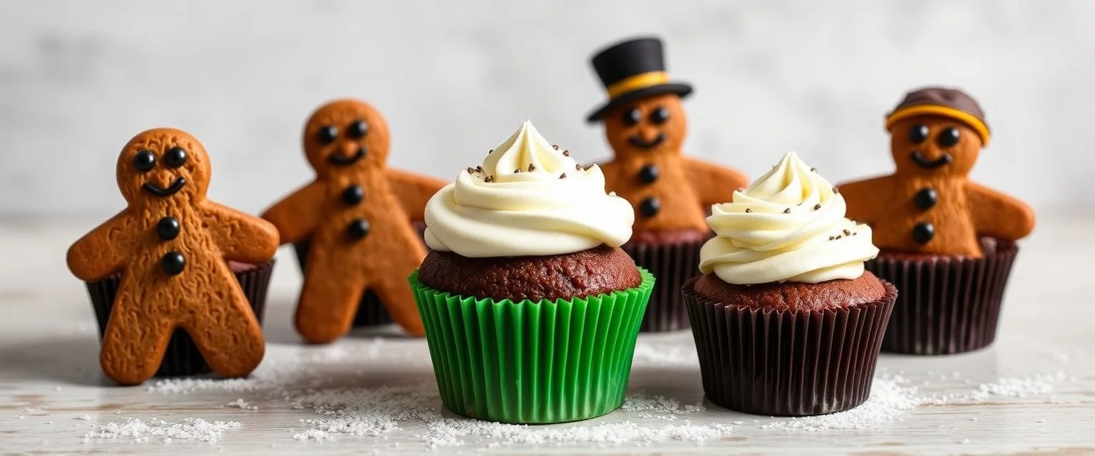 amish punk cupcakes ginger bread men