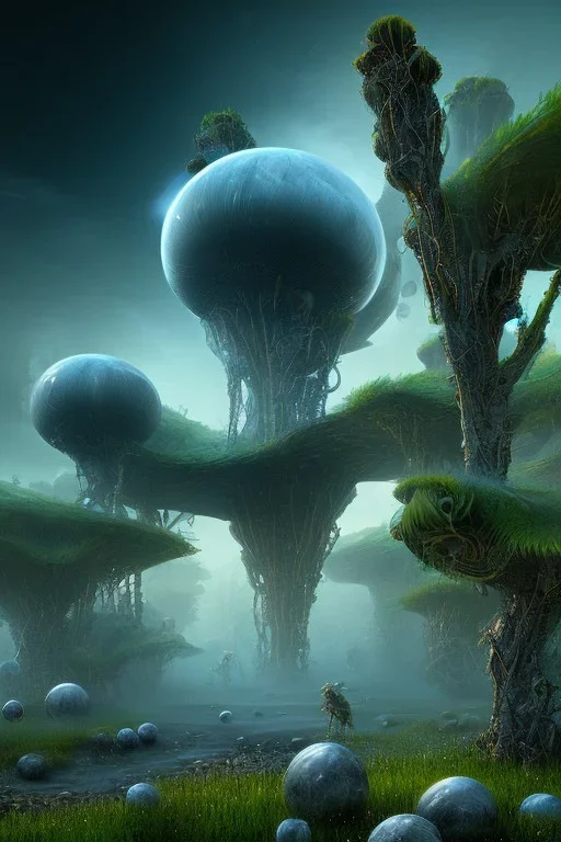 alien STRANGE WORLDS, bugs, finely detailed, photo realistic.