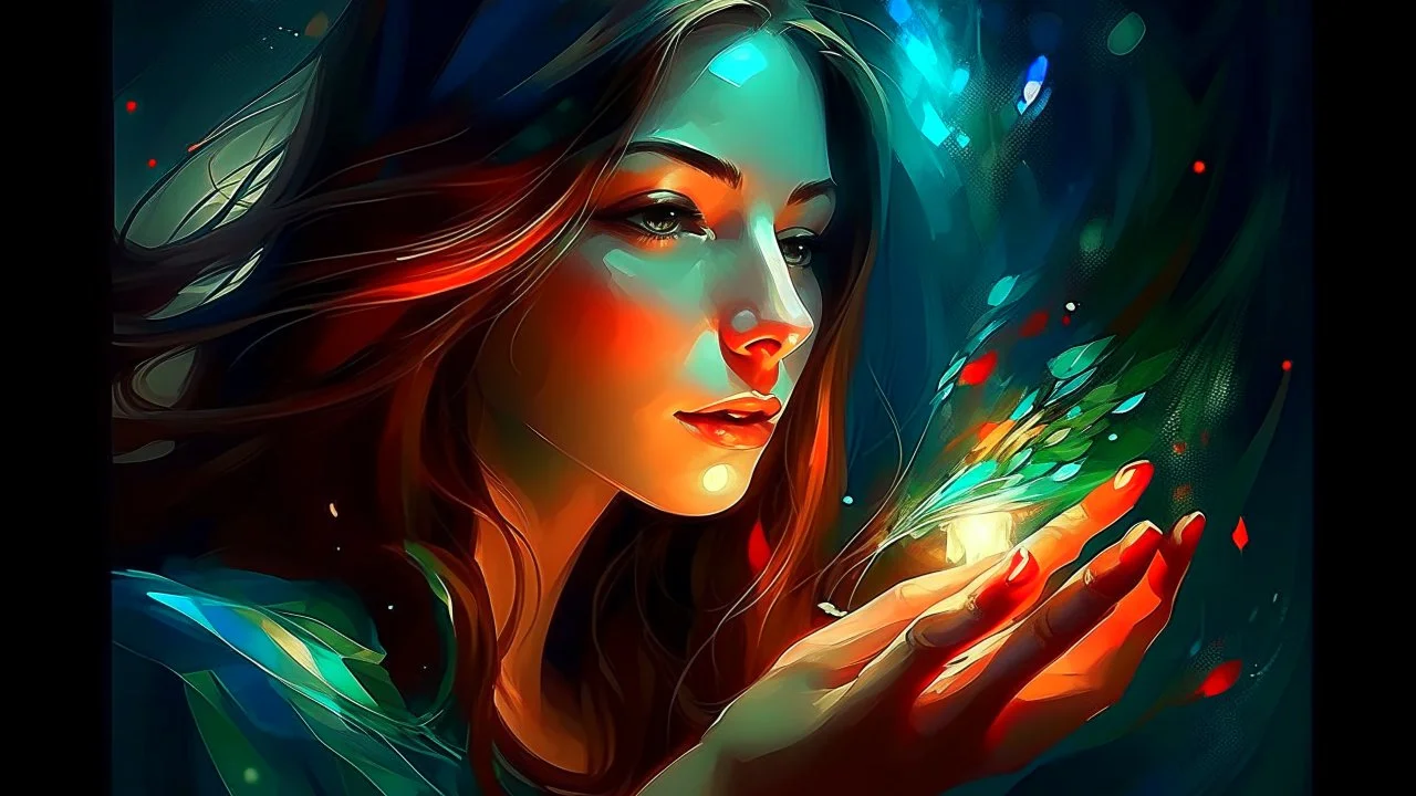 Magic. Digital painting.