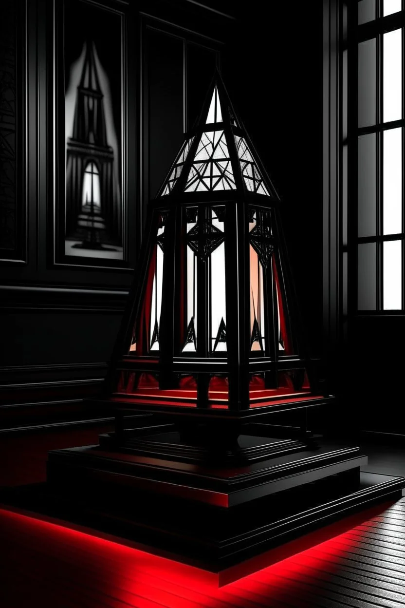 gaming table lamp inspired by palace, modern design,